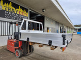 #237 Dual cab alloy tray - Hilux (narrow)