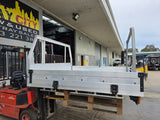 #316 Dual cab alloy tray - D23 Navara
