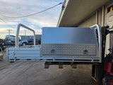 #168 Single cab Alloy Tray - Triton