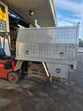 #157 Dual cab tray and canopy setup