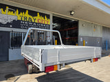 #357 Dual cab alloy tray - Heavy duty alloy - Dmax