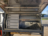 #921 Dual Cab steel ute Tray - d40 Navara