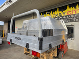 #354 Dual cab alloy tray - Hilux