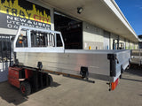 #194 Single cab alloy Tray