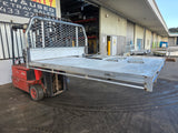 #166 Extra cab alloy Tray - PJ / PK Ranger / bt50