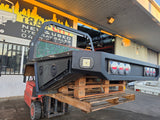 #268 dual cab steel Tray - Triton