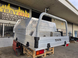 #354 Dual cab alloy tray - Hilux