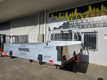 #192 extra cab alloy Tray - Hilux