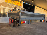 #325 Dual cab steel tray - Dmax 2015