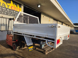 #329 Dual cab steel tray - Dmax 2015