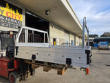 #350 Dual cab alloy tray - Hilux (narrow)