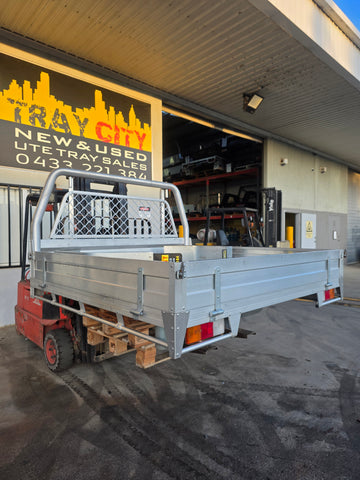 #154 Dual cab Alloy Tray - N80 Hilux