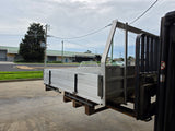 #238 Dual cab alloy tray - Hilux (narrow)