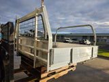 #287 dual cab alloy tray - Hilux Narrow
