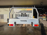 #284 single cab alloy tray - Hilux