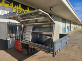 #921 Dual Cab steel ute Tray - d40 Navara