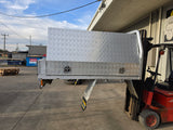 #352 Dual cab alloy tray
