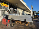 #256 dual cab heavy duty alloy Tray - hilux