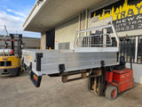 #353 Dual cab alloy tray