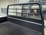 #229 New Dual cab Steel tray