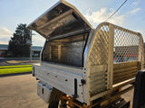 #274 dual cab alloy Tray - Hilux