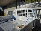 #139 Dual cab Alloy Tray