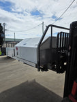 #129 Extra cab Alloy Tray - Hilux