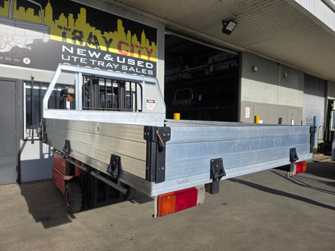 #194 Single cab alloy Tray