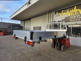 #135 single cab Alloy Tray - Hilux n80