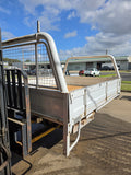 #246 single cab steel Tray - Hilux