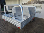 #168 Single cab Alloy Tray - Triton