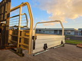 #259 dual cab heavy duty alloy Tray - Dmax current