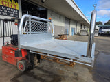 #160 Dual cab alloy Tray
