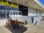 #893 single cab alloy tray - Hilux