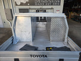 #167 Single cab Alloy Tray - Toyota Hilux