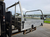 #316 Dual cab alloy tray - D23 Navara