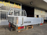 #351 Dual cab alloy tray - Triton