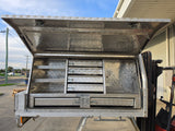 #352 Dual cab alloy tray