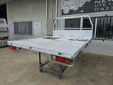#974 single cab alloy Tray - Nissan Patrol