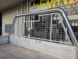 #322 Dual cab alloy tray - Heavy duty alloy