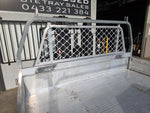 #185 Extra cab alloy Tray - Navara