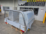 #311 Dual cab alloy tray - Dmax