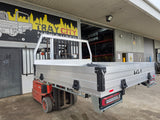#340 Dual cab alloy tray - kia tasman