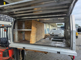 #174 Dual cab alloy Tray and canopy