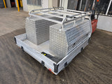 #250 dual cab alloy Tray - triton