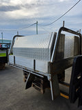 #311 Dual cab alloy tray - Dmax
