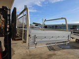 #344 Dual cab alloy tray - Dmax