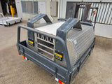 #342 Dual cab steel tray - Navara