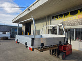 #307 Dual cab alloy tray - D23 Navara