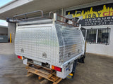 #302 Dual cab alloy tray and canopy - Dmax